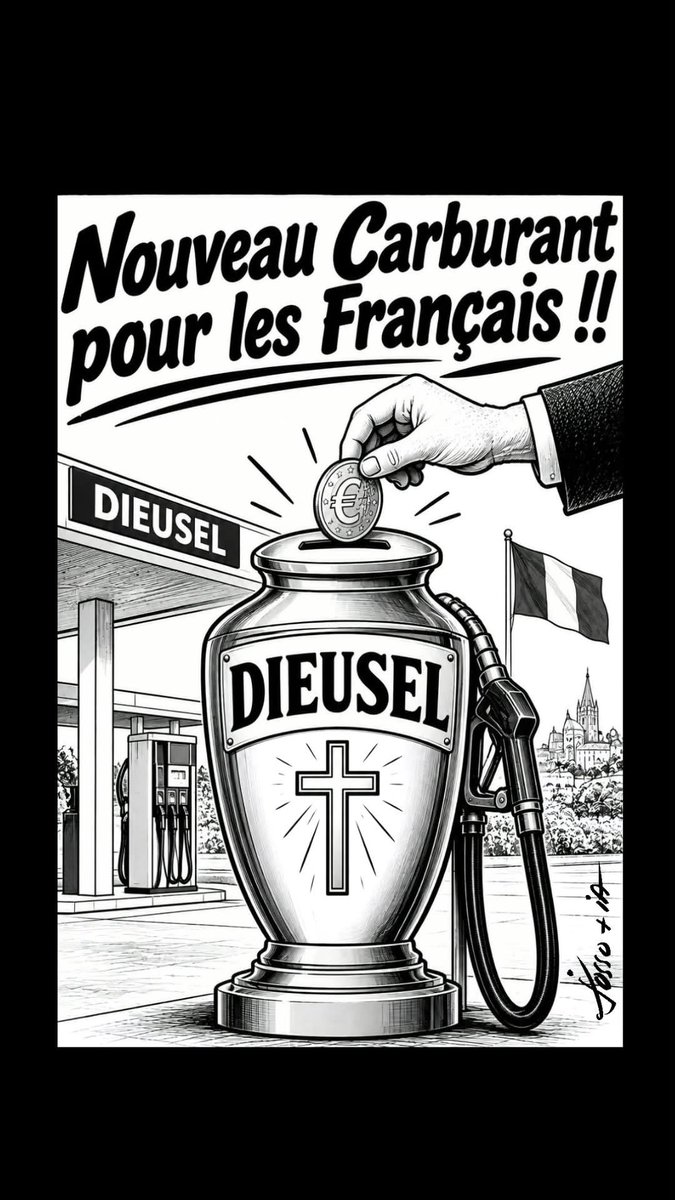 jocelynjosso's tweet photo. 🇲🇫 Dessin Actualité 🌿Jocelyn Josso
📚 #giletsjaunes #carburant
👉 #dessindepresse
👉 #manifestations #leon https://t.co/jzxe8X6ZMP