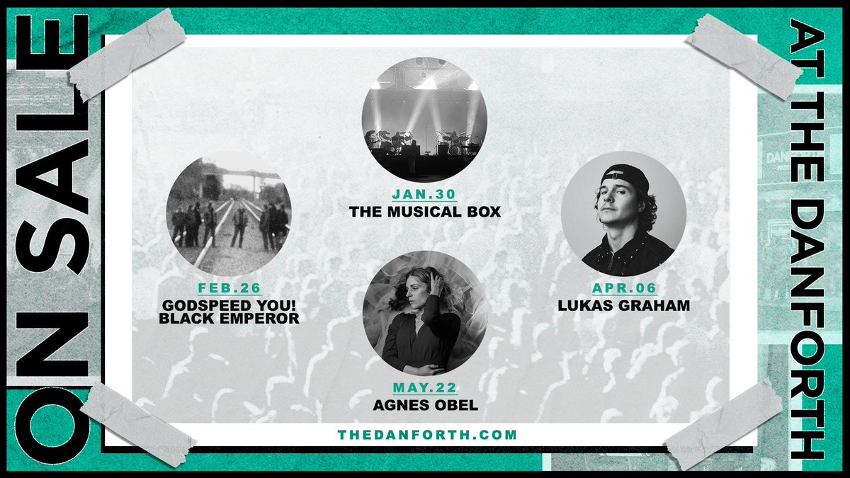 TheDanforthMH's tweet photo. ON SALE NOW 🎟️ Don’t miss your chance to catch your favourite artists live at the Danforth. Tickets are officially on sale now at https://t.co/QcqC1dv88Y! https://t.co/kxRSCBkhrS