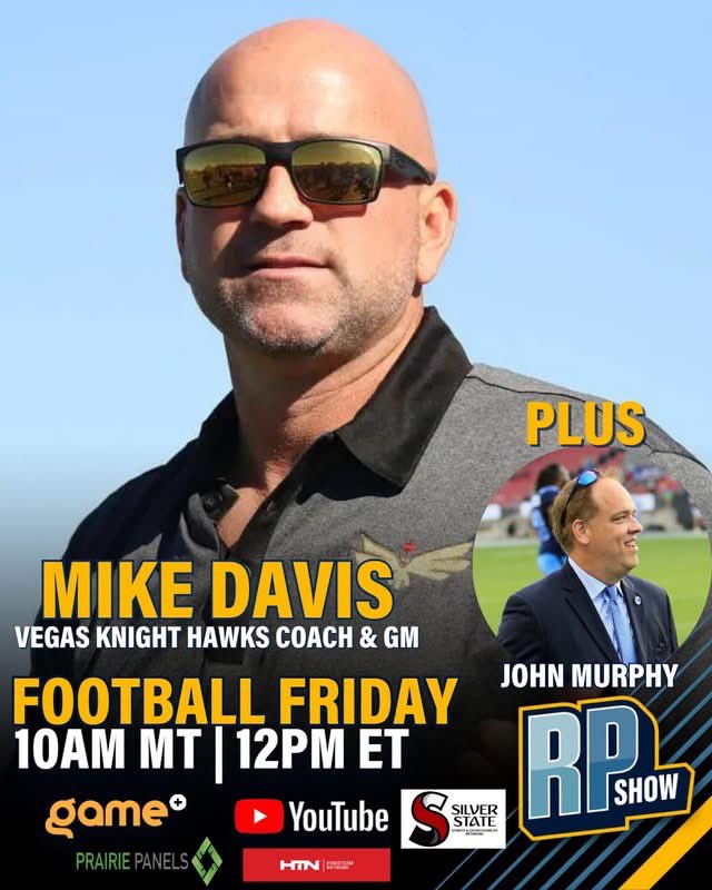 RodPedersenShow's tweet photo. ๐ FOOTBALL FRIDAY on the RP Show!
ย
๐๏ธ @KnightHawksHC & @draftjm13
โฐ 10 AM MT | 12 PM ET
ย
โถ๏ธ https://t.co/XOlENDRTx3
๐บ @GamePlusNetwork (Streaming) | @watchhometeam
๐บ @silverstsports - 6 PM PDT
๐ป WQVZ Mission Radio
๐ https://t.co/UoprbVQgS9
ย
#RPShow #CFL #NFL https://t.co/ZFXCmIqklW