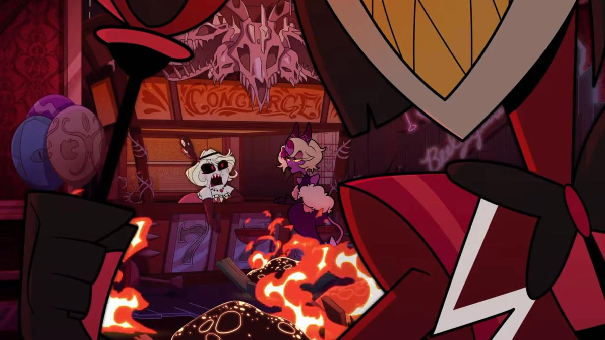 AshleyWiberHH's tweet photo. 🌷hazbin screen 3/?🌷

The hotel is quite entertaining… 

#HazbineHotel #hazbinhoteloc #alastor #hazbinscreen https://t.co/aDivboF0XI