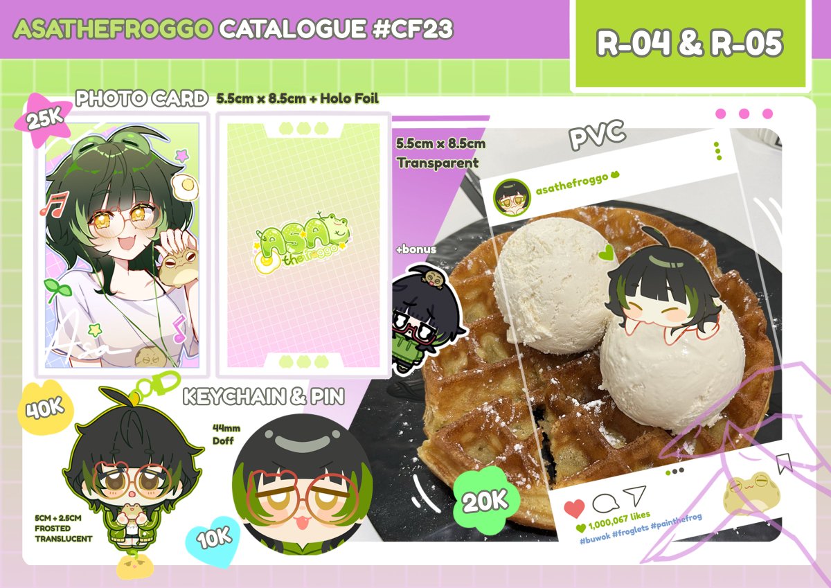 asathefroggo's tweet photo. ASATHEFROGGO🐸Pick Up Only! LIMITED STOCKS #CF23 | booth Chiimaru R-04-05

ERM... AKHIRNYA.. rilis anu aku mencoba gambar sedikit for fun... aduh aku malu sbnrnya tapi makasih yg mingnat belih hehe!! ><)/ 

thank you for froglets &amp; everyone supports! 

https://t.co/inRahvi4Lr https://t.co/o6wdNWAnCQ
