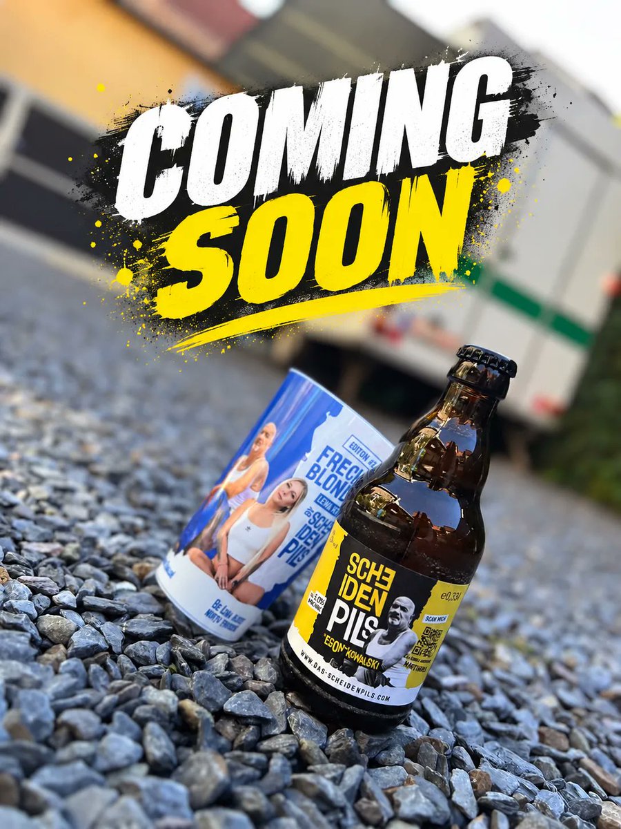 KowalskiUpdates's tweet photo. COMING SOON 👀
Da braut sich was zusammen… und klein wird’s offenbar nicht. 😂🍺
Wer hat schon ’ne Vermutung? 👀
#ScheidenPils #ComingSoon https://t.co/leaxnWftPY