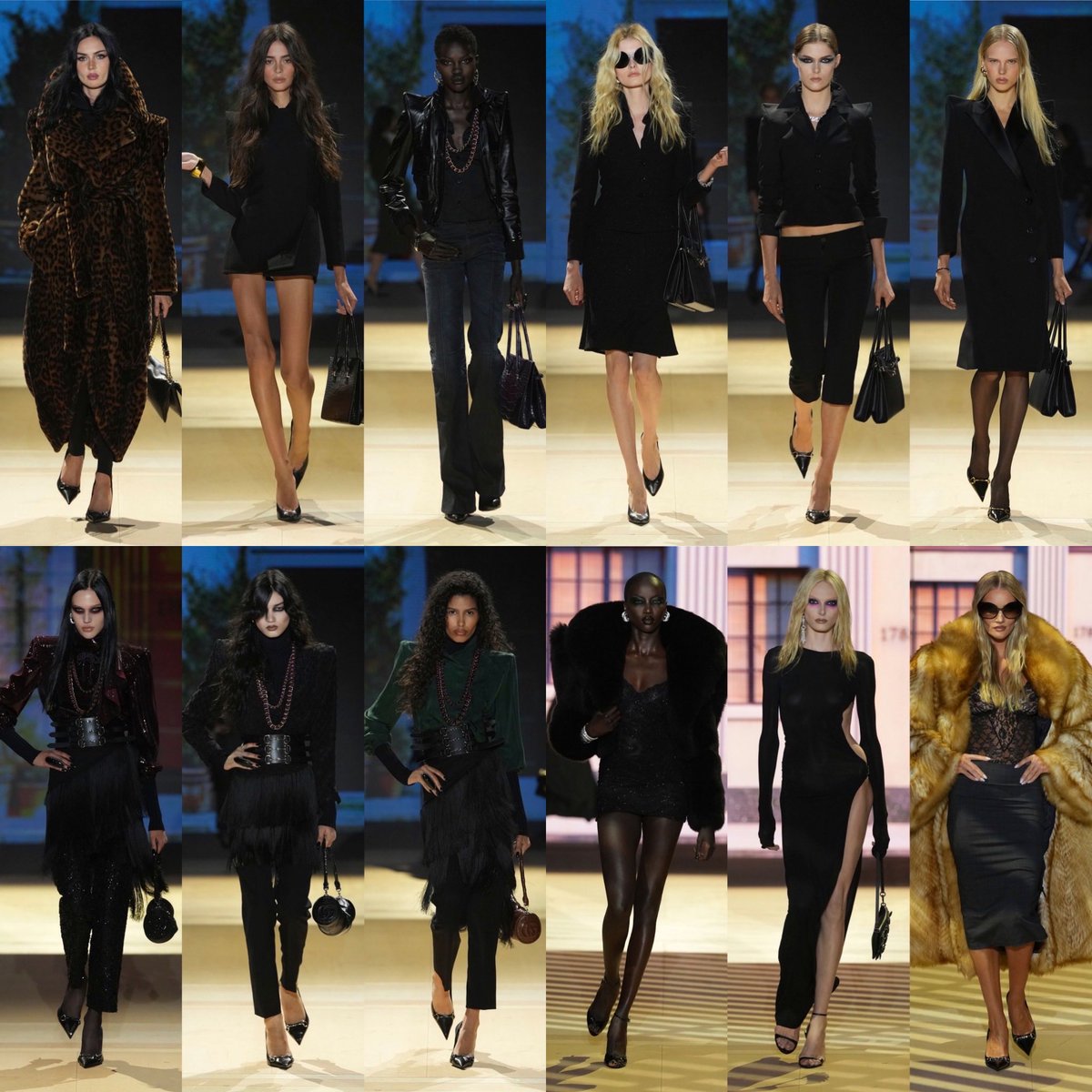 rebecamaccise's tweet photo. Gucci SS27 es, básicamente, la primera colección donde Demna nos enseña cómo entiende él a Gucci después de pasar un año estudiando la casa. “La conclusión de mi investigación es que Gucci representa el deseo de pertenecer a un mundo más glamuroso y, al mismo tiempo, la audacia de reinventar ese mundo a tu propia imagen”.

También habla de cómo Gucci siempre ha vivido entre mundos muy diferentes: la aristocracia y la cultura pop, Florencia y Hollywood, el buen gusto y el mal gusto, la tradición y la rebeldía.

Y creo que ahí está la clave de lo que quiere hacer Demna: no borrar esas contradicciones, sino usarlas para hacer de Gucci un lugar donde gente muy diferente pueda encontrarse, conectar e inspirarse.

En pocas palabras, para Demna, Gucci es un espacio de posibilidades, donde puedes convertirte en quien quieras ser. #mfw