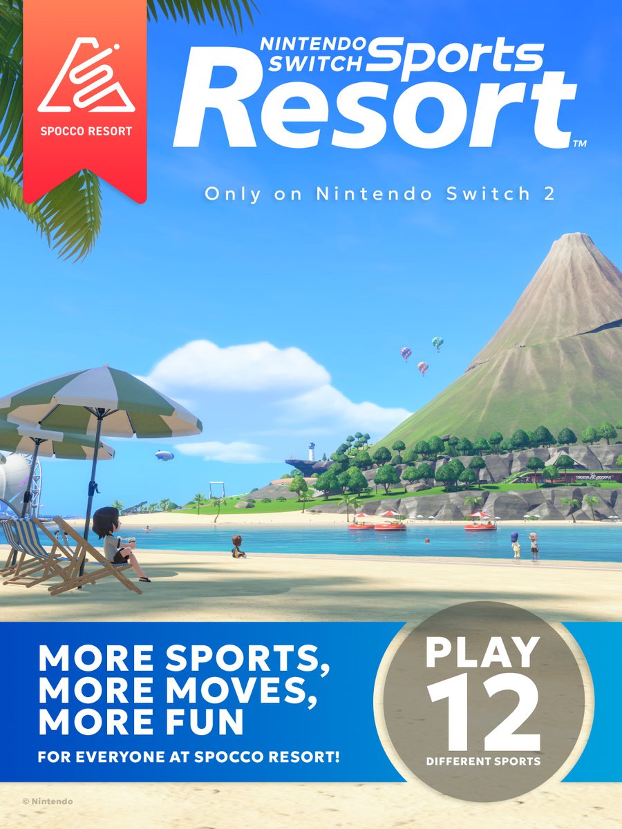 NintendoEurope's tweet photo. A sporting paradise awaits at Spocco Resort! Check out the brochure to see what’s in store.

#NintendoSwitchSportsResort https://t.co/klvDnQENJ1