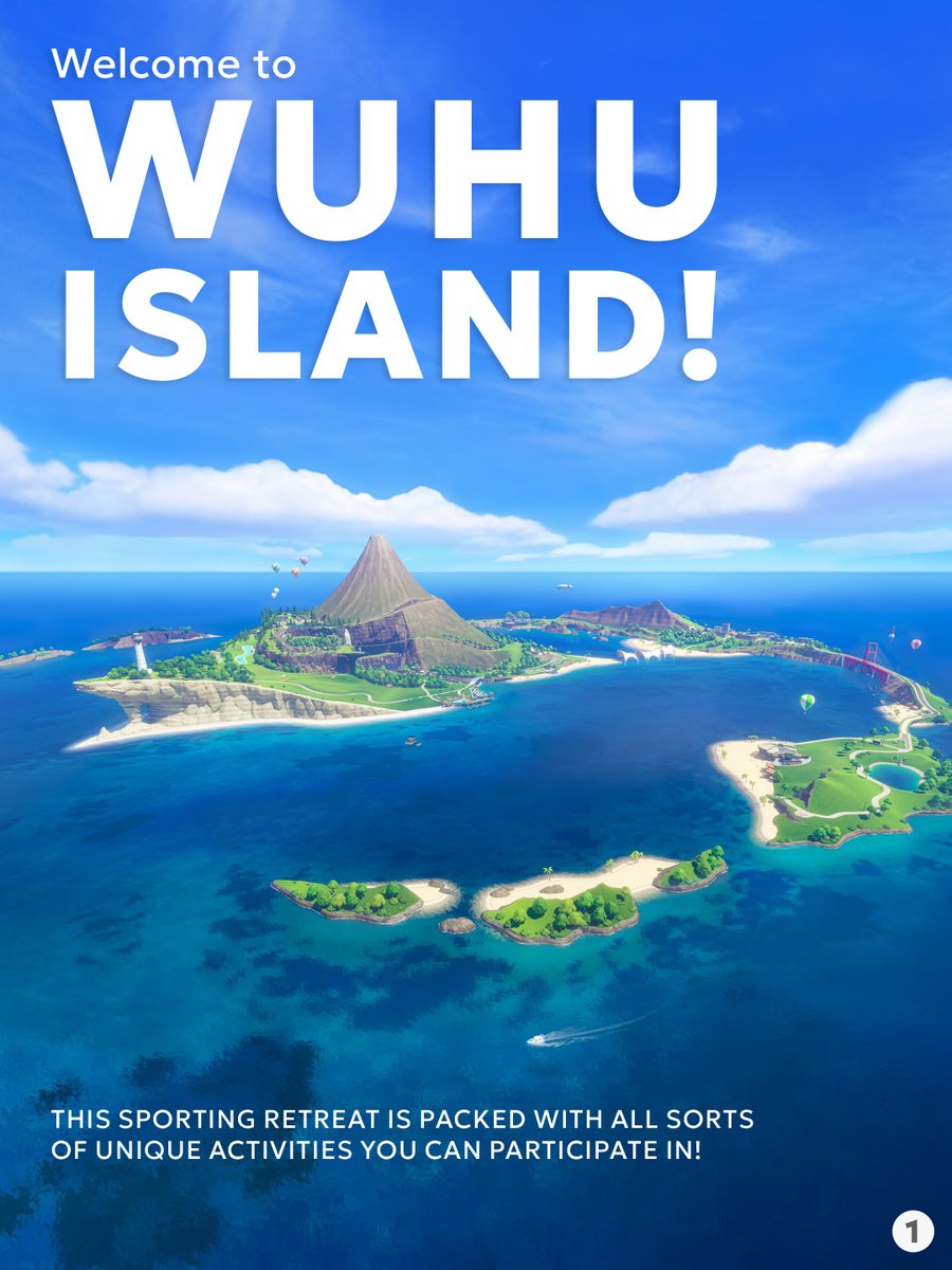 NintendoEurope's tweet photo. A sporting paradise awaits at Spocco Resort! Check out the brochure to see what’s in store.

#NintendoSwitchSportsResort https://t.co/klvDnQENJ1