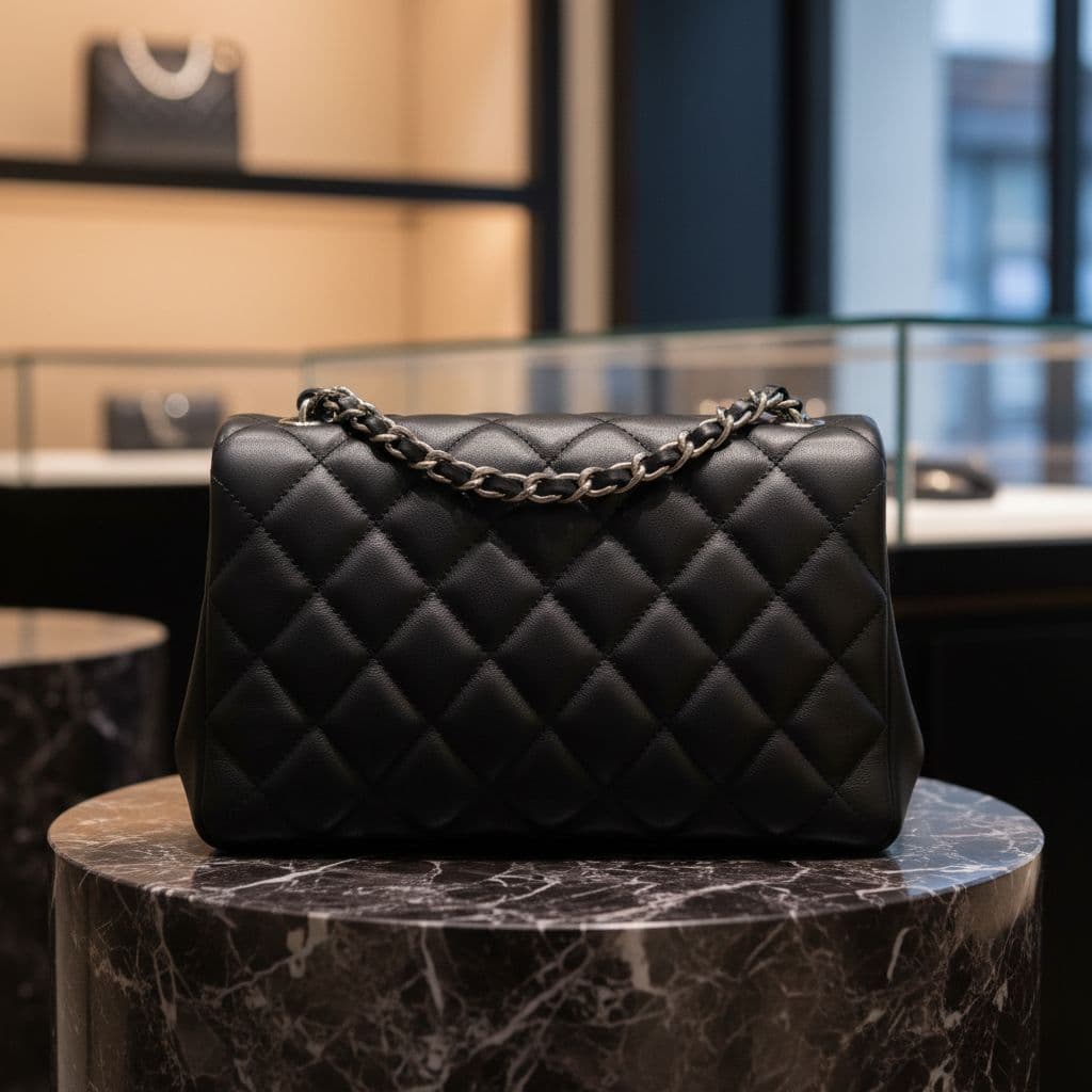 FreddaCromd2ox's tweet photo. Chanel Bags: A Review and Buyer’s Guide. AI-generated image for illustrative purposes only. https://t.co/jBzmfmlEV9