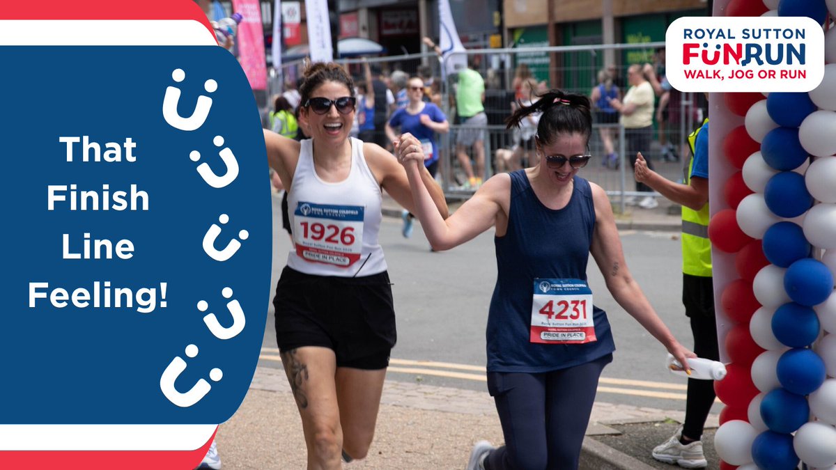 suttonfunrun's tweet photo. That finish line feeling!

Well done to all the runners who took part in the 2026 Royal Sutton Fun Run. https://t.co/zryHXenjeX