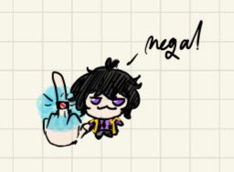 NonameIsAN4M3's tweet photo. I think it would be funny to have mega rings at a middle finger bc when ur opponent ragebait u. You can just do this https://t.co/osi7w6Srbb