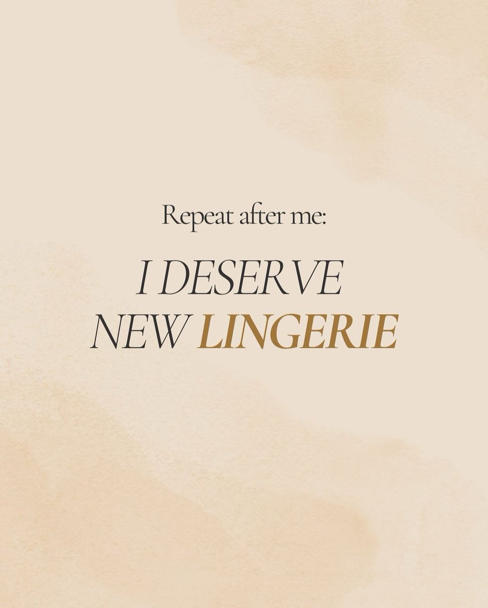 marydavis29633's tweet photo. Repeat, believe, and embrace yourself. New lingerie is self-love in silk. Exclusive designs with French and Spanish lace. https://t.co/PJUGjLh9TE