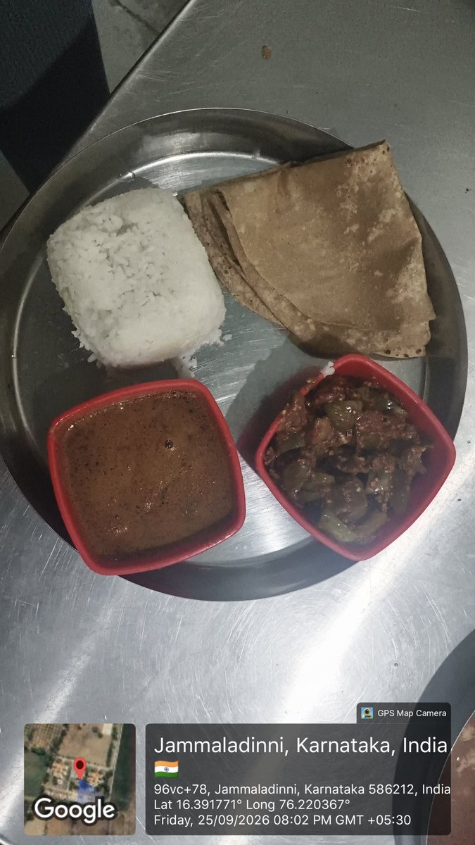 MuddebihalJ's tweet photo. Dinner https://t.co/5rjZFULc5Z