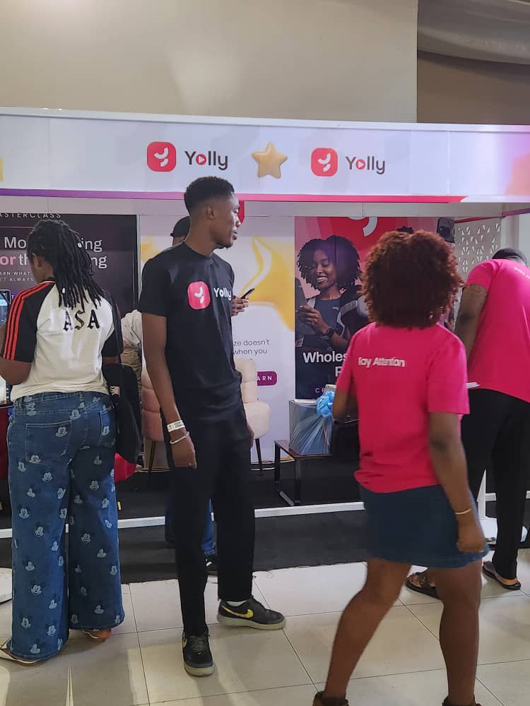 prine_x0's tweet photo. Don't just watch the highlights later. Be part of the action right now! Download Yolly, join the PodfestNaija livestream, and connect with the community. #YollyatPodfestNaija https://t.co/QgR02wFgW2