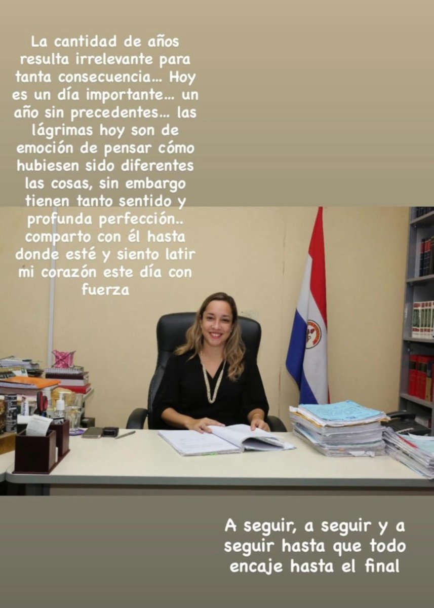mysoilan's tweet photo. TANIA IRÚN: "TANTA CANTIDAD DE AÑOS RESULTA IRRELEVANTE PARA TANTA CONSECUENCIA..."
La exmagistrada cuestionó el paso del tiempo y recordó que fue destituida por el @Jem_py en 2021 con el voto de Hernán Rivas. https://t.co/WYTXTrWN2s