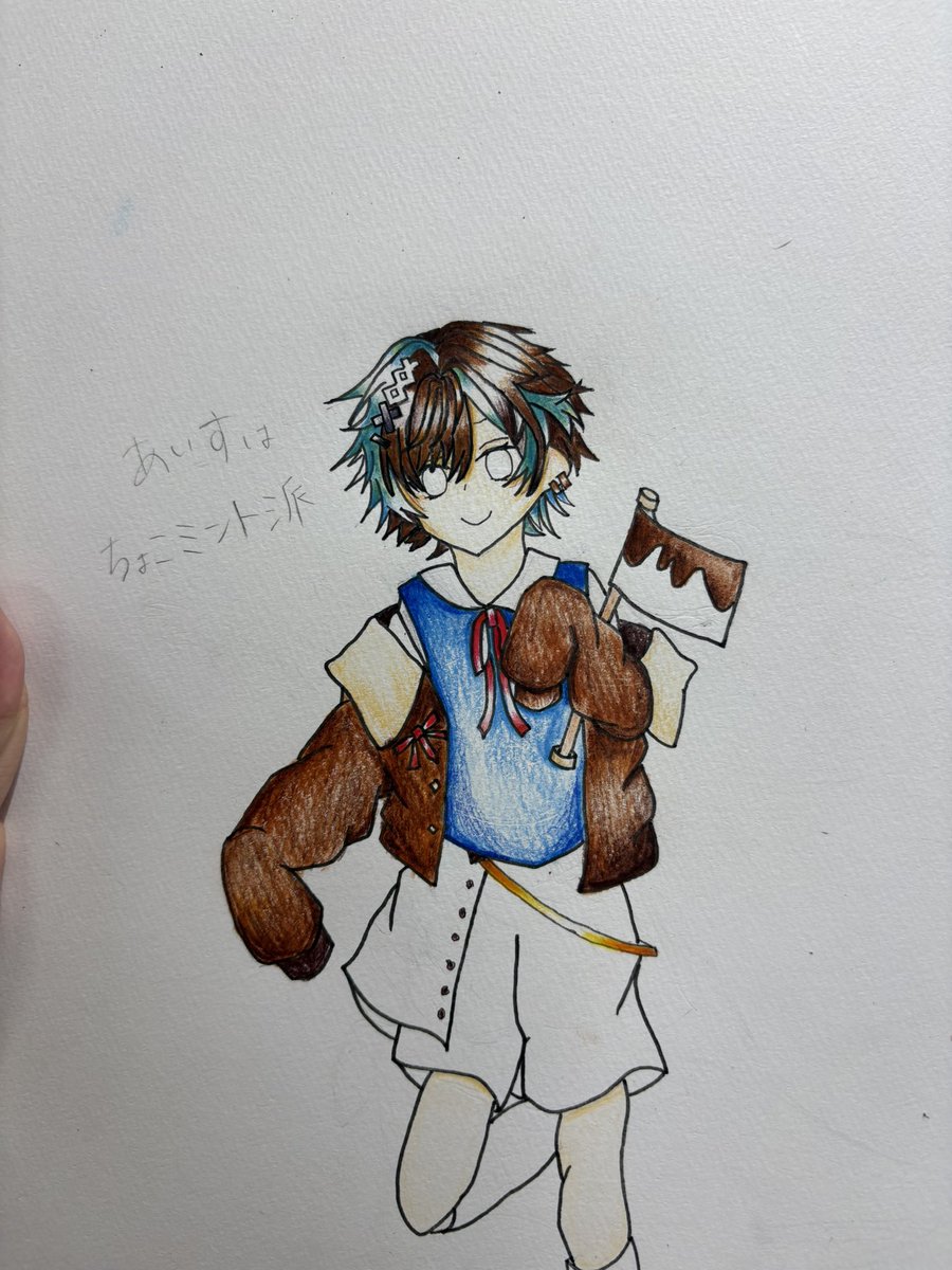 MoMoPeAcH1229's tweet photo. テスト期間入るから途中まで.ᐟ.ᐟ
色鉛筆楽しい♡
テスト頑張って続きへGO.ᐟ.ᐟ
みっちゃんやっぱりかわいい♡
 #みつきにやみつき 
 #ブラブラアトリエ https://t.co/rcuZQevXon