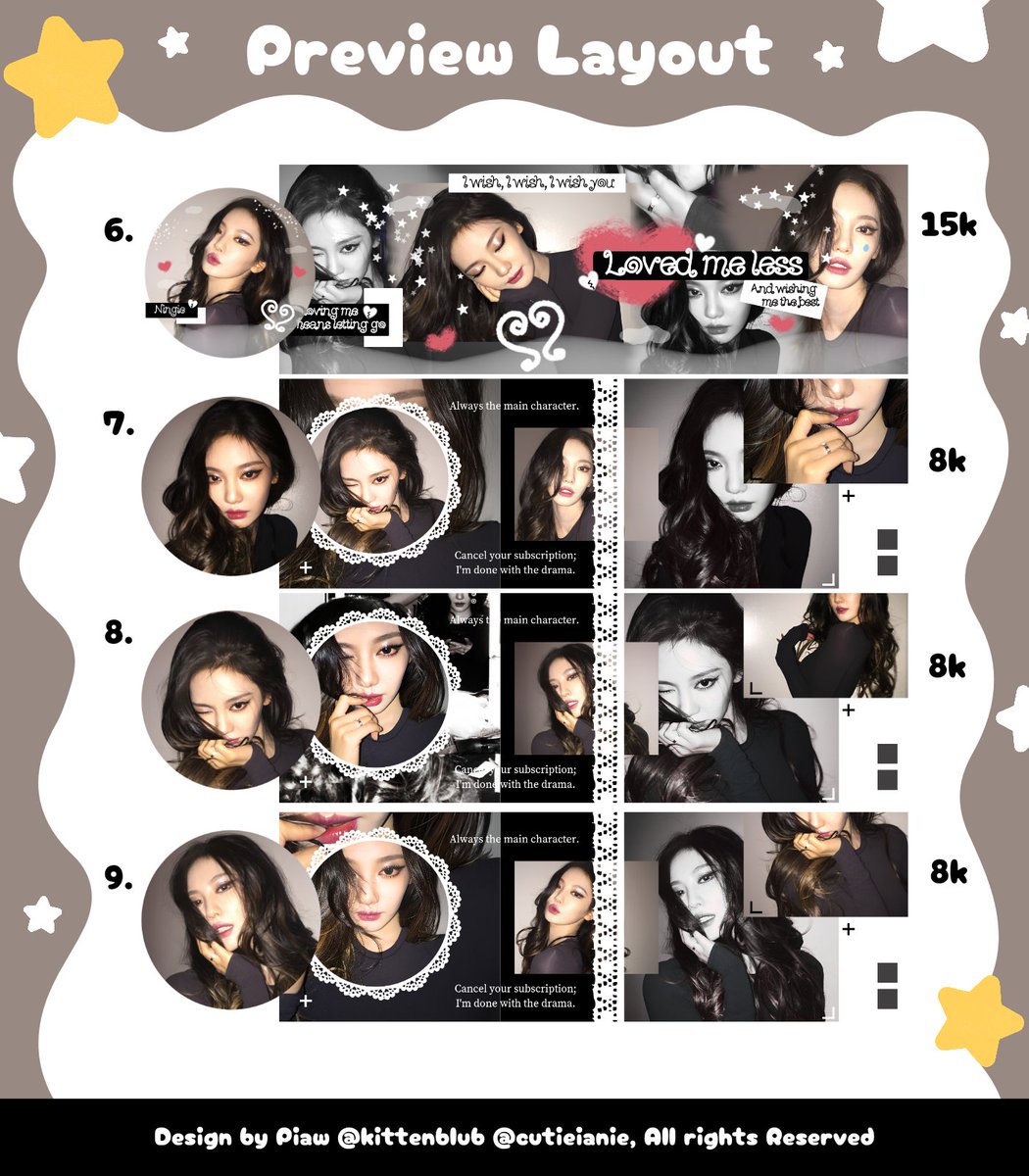 kittenblub's tweet photo. Helppppiiee repost pwiss? Tencuu ✨️💬

Layout ready stock Bao Shangen Zhang ruonan actress china Ningning bisa ditake skrng melalui DM / tele 💌 aku >__o #zonauang https://t.co/PCw34gFiKw