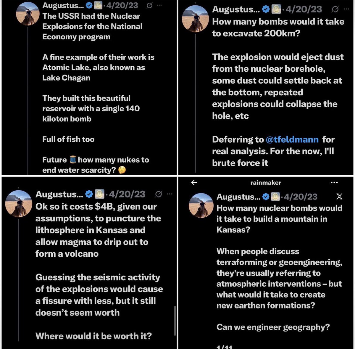 ReclaimOurSkies's tweet photo. NOTICE TO SKY ADVOCATES From 2 ➡️ 221. This weekend, finish it ➡️ 300! That would be only 70 people making 4 comments each. 

If you want to protect your land, water, and soil and you do not want your weather chemically manipulated, this is a window.

Rainmaker is already seeding with silver iodide over Utah, Idaho, Oregon, California, and Colorado. 

They are asking the FAA for a broader exemption so drones can carry more burn-in-place and ejectable flares. That means more payload in the air over those same basins.
It takes five minutes. 

✍️ File a public comment on docket FAA-2025-1630. Directions in the post below.

1. Why is it not safe to have four more pyrotechnic, silver iodide, flares as a payload of chemical hazardous material on their drones under 55 pounds?

2. Why is it not in the public interest? (they have no environmental impact studies or human health studies, Silver ions are highly toxic to aquatic life.) 

‼️Do it today!‼️