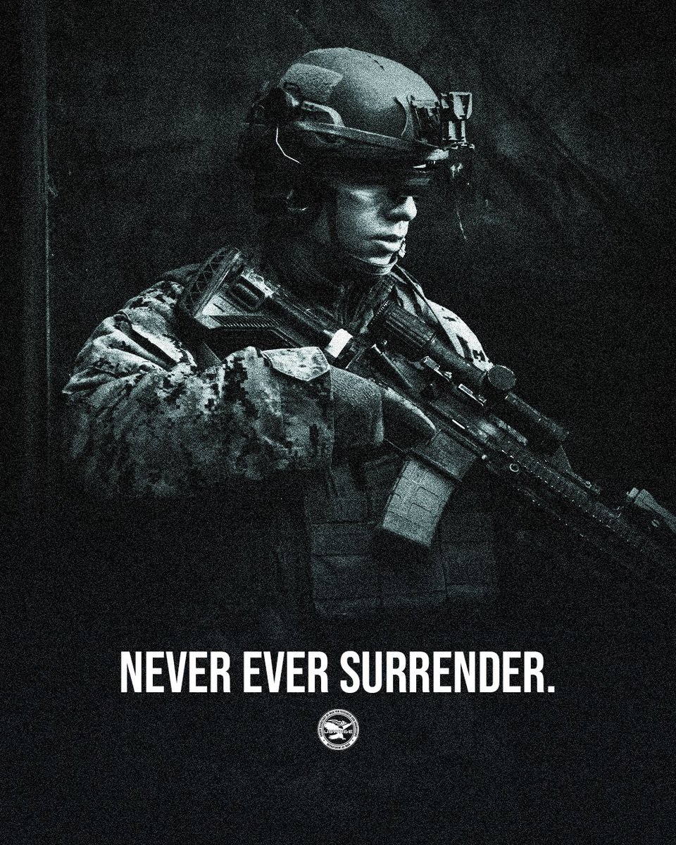 DoWCTO's tweet photo. We defend our territory, our people and our dignity.

Never ever surrender. 🇺🇸 https://t.co/dmgDY0FKb7