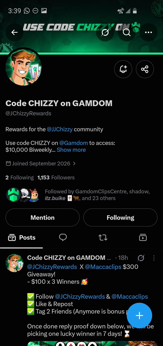 Jhaycoon's tweet photo. @JJChizzy @gamdom @JChizzyRewards @AttackTitan_09 

6qEdiip2PCcp5ZqCsv9YmtymHxR8MpWLhzFC8hibydun https://t.co/vw4l3j9931