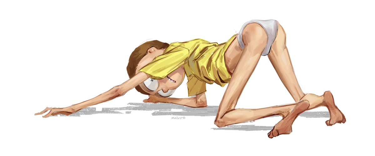 themalviro's tweet photo. Oh did you fall Morty?

#rnm #rickorty https://t.co/uoP0LUzIoQ