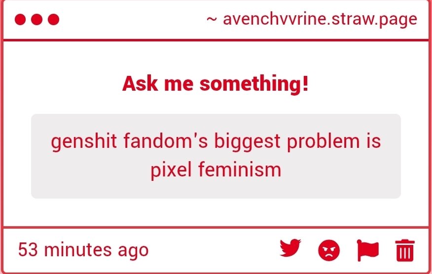 avenchvvrine's tweet photo. Id say their biggest problem is actually incels and lack of media literacy but pixel feminism became a problem now because a lot of players treat characters like they make actual choices and have autonomy when in reality all the bad writing and design choices were made my men https://t.co/9tBy8StDgM