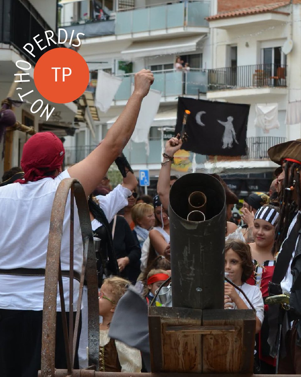 menutsGirona's tweet photo. 🏴‍☠️ Famílies, ja ho tenim aquí! La 22a Fira de Pirates i Corsaris de les Illes Medes arriba amb tres dies plens d’aventures, espectacles i activitats per viure l’ambient pirata en família.

📅 25, 26 i 27.9.26
📍 L’ESTARTIT
🔗 https://t.co/CKWa8W9S6V

#menutsgirona @VisitEstartit https://t.co/4AhmsZoX8N