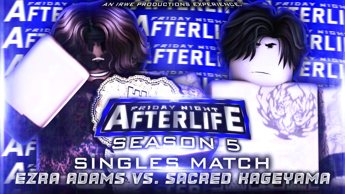 IRWE_Official's tweet photo. SINGLES MATCHUPS COMING YOUR WAY!
Current IRWE Champion #EzraAdams takes on RISING STAR #SacredKageyama
XDC Opponents #PhoenixSinz and #RemukAndrews finally go one-on-one.
#SethSevyn takes on #SiahCxllins
#AlexDarrien takes on #JordanRampage
LIVE TONIGHT AT 4:15PM EST.. https://t.co/ZNNZy8IXrr