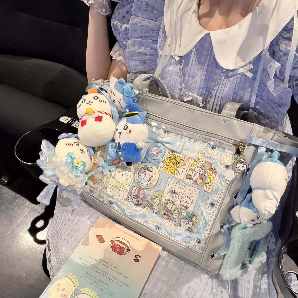 MiyazonoYui's tweet photo. 今日は中秋節🌕🎑
ちいかわパークに行ってきたよ〜！♡
スタッフさんに可愛い写真も撮ってもらえて、嬉しかった🥰🩷
ちいかわの映画も観てきたよ🐱🐰🐭 https://t.co/n7M6hrok7P