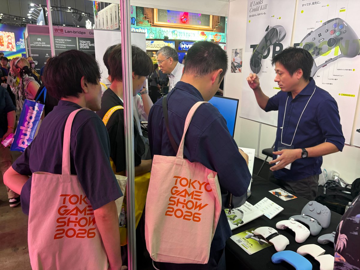 GenkiThings's tweet photo. We're at the #TokyoGameShow 🇯🇵
Manta's first time in front of a Japanese crowd, and honestly, the one we were most curious about. Different expectations, different players, different everything.
Live now on #Kickstarter 🔗 https://t.co/xKs9b5GhrT https://t.co/XXg3ZHuVAe