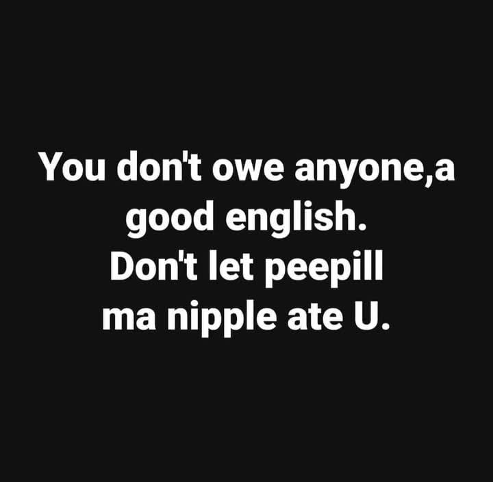 AnneM56748's tweet photo. You don't owe anyone ..... 🙈😂 https://t.co/a5a97WTDSs