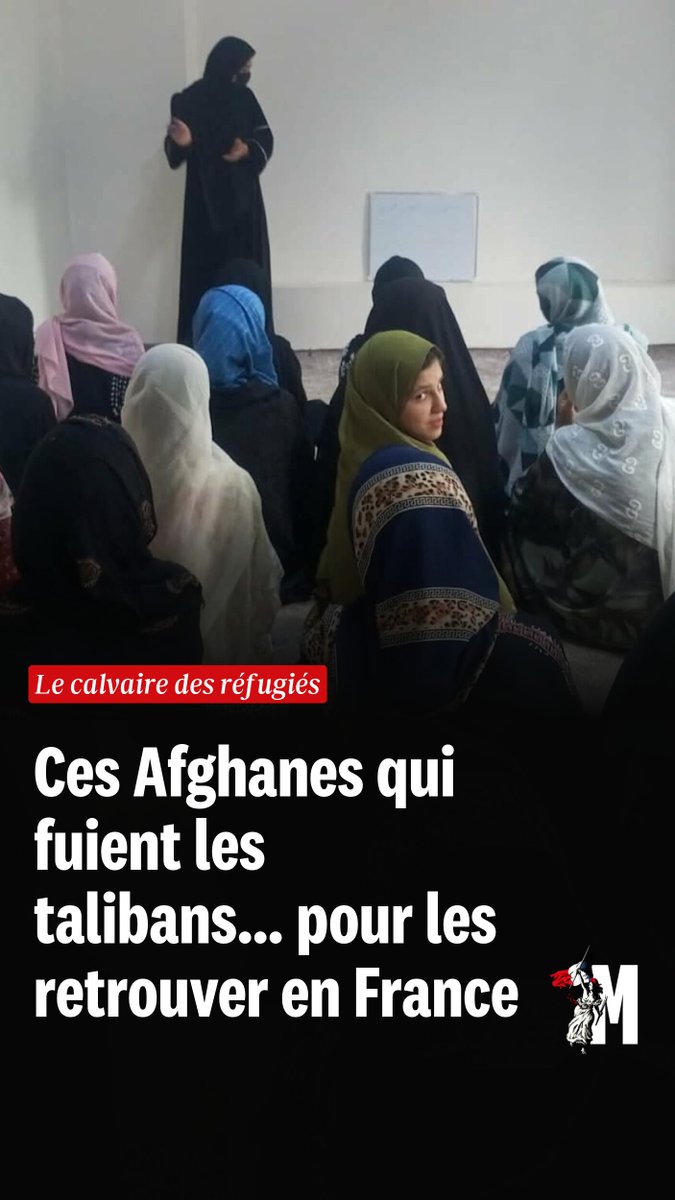 MarianneleMag's tweet photo. Ces Afghanes qui fuient les talibans… pour les retrouver en France
➡️ https://t.co/p8fCLat4XP https://t.co/21mwY0ZJGP