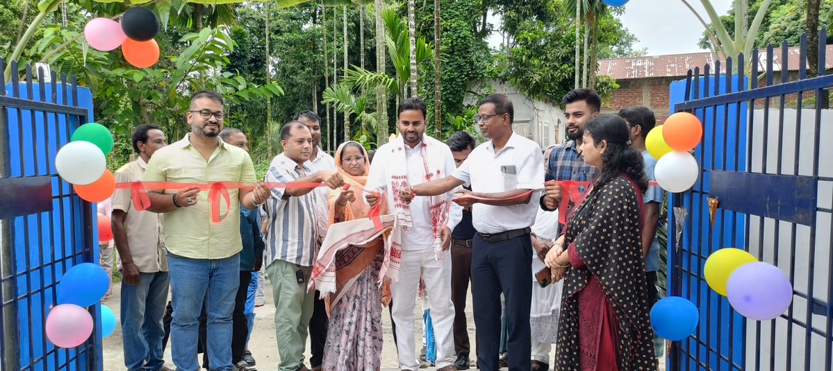JJMBarpeta's tweet photo. #JJMUpdate: Jal Arpan Divas observed at Garemari Gaon PWSS under Mandia LAC of Barpeta, Assam
#JalJeevanMission
#HarGharJal
#JJMAssam 
@dcbarpeta_ 
@KPaulAssam
@JJM_Assam 
@jaljeevan_ https://t.co/lemnUDTnJv