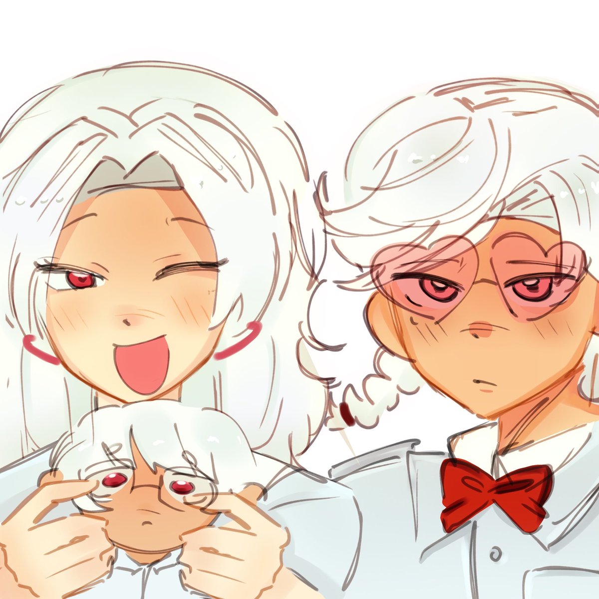 suaglazer4ever's tweet photo. #yumeship art bro idk,,,,,I hate drawing so much sigh sigh

hh wow its saekori/fish and enakori/fish kinda bro😭😭😭😭😭

🐟🐟 https://t.co/U8Zs5LbJFu