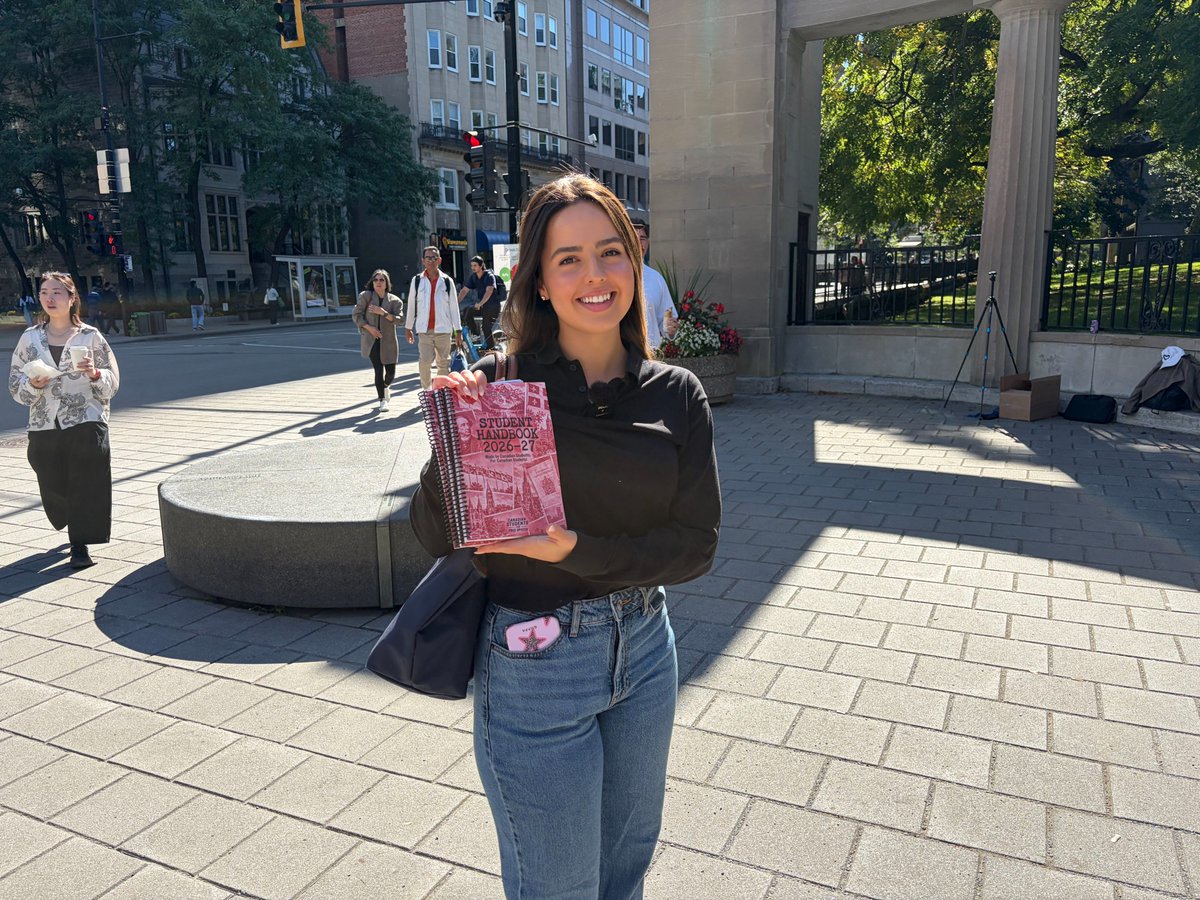 TDF_Can's tweet photo. In just two days, we handed out 120 patriotic student handbooks at Concordia and McGill, celebrating Canadian history, honouring influential Canadians, and championing freedom of expression.

40+ students signed up to start free speech clubs. Now it's your turn.

Want to bring free speech to your campus?

Whether you want to start a club, host an event, or get handbooks for your school, we'll help you make it happen.

Get involved: https://t.co/WTo55DZzW2