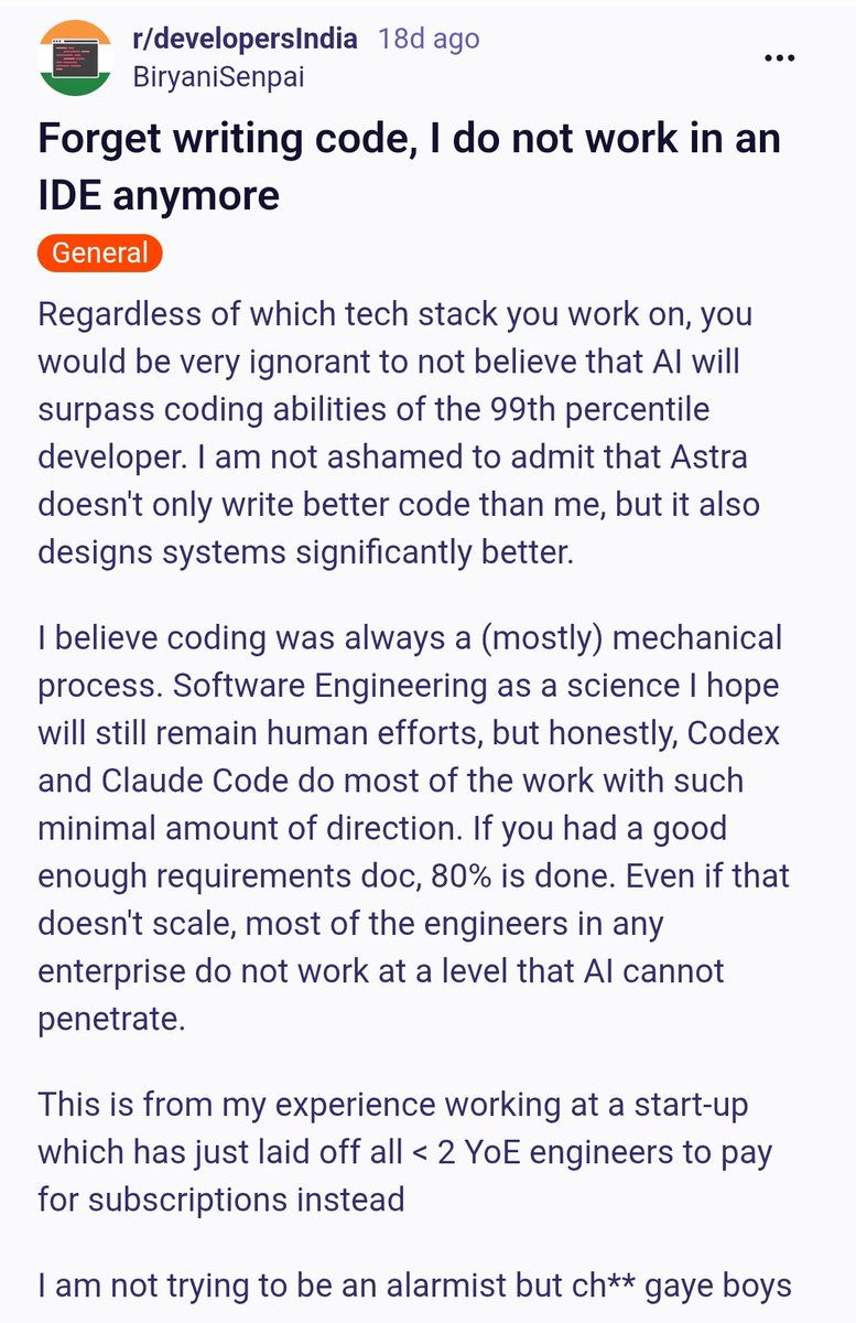 coolcoder56's tweet photo. as a fresher, this is genuinely scary https://t.co/pASJaJ7APa