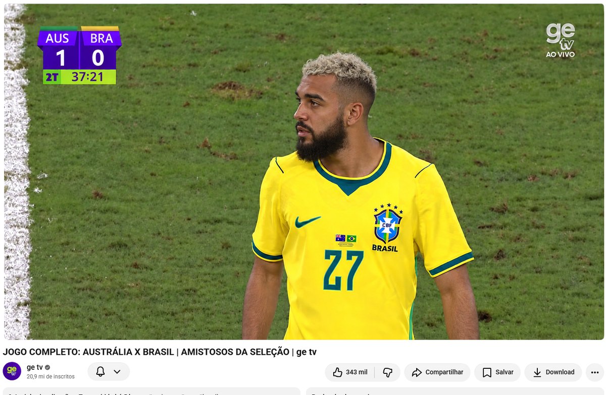 BagrescoreBr's tweet photo. Assistindo aos melhores momentos do Brasil notei que nunca mais ganharemos uma Copa do Mundo

Olha o nível do jogador genérico que veste a camisa mais pesada da história hoje em dia https://t.co/jquPYehaH4