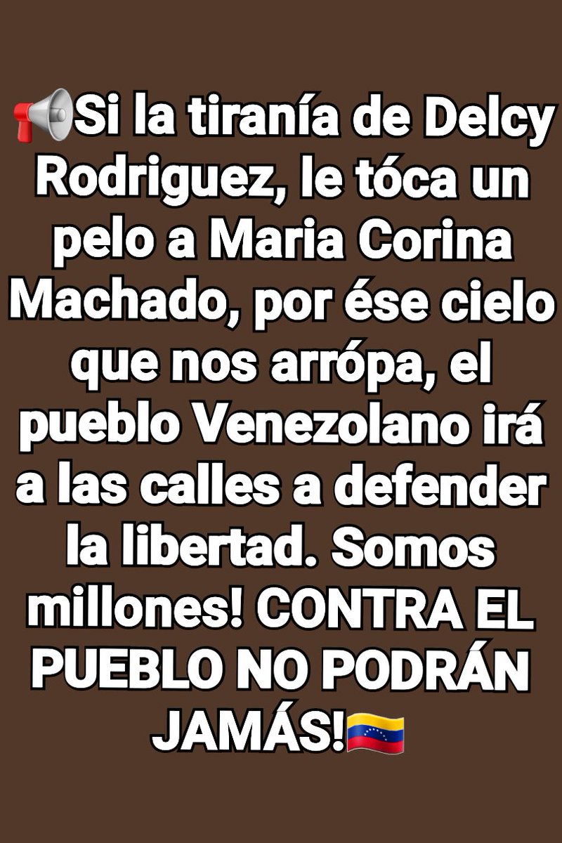 Ruben7870's tweet photo. @NayibBukeleDice Que se sépa, Ya estámos hartos de los 3 hampónes q EE.UU han dejado en el poder,sólo por robar las riquezas! Sépanlo, irémos a las calles del país y vamos a tener un enfrentamiento con la dictadura si tócan a Maria Corina Machado.Y ustédes EE.UU son los culpables! https://t.co/R0meBQf1ur