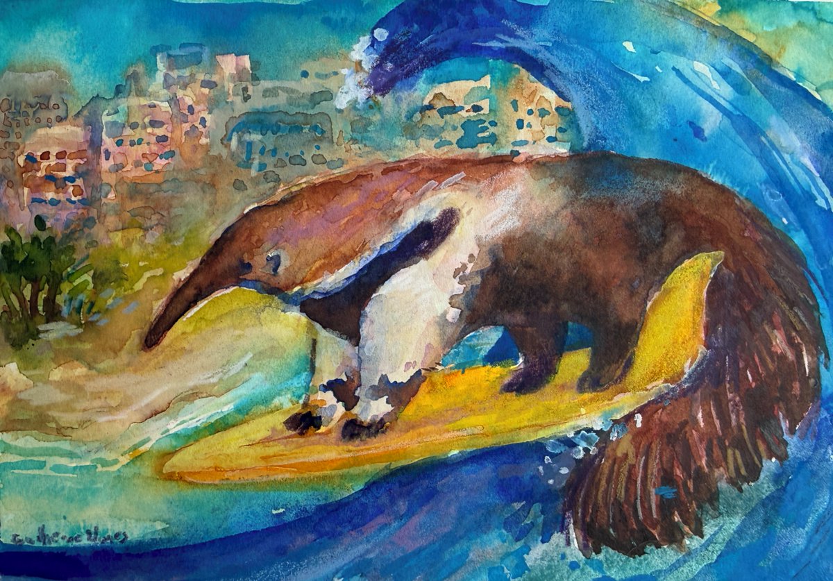 guilhernunes_'s tweet photo. surfing anteater https://t.co/Ht2JLcp2iR