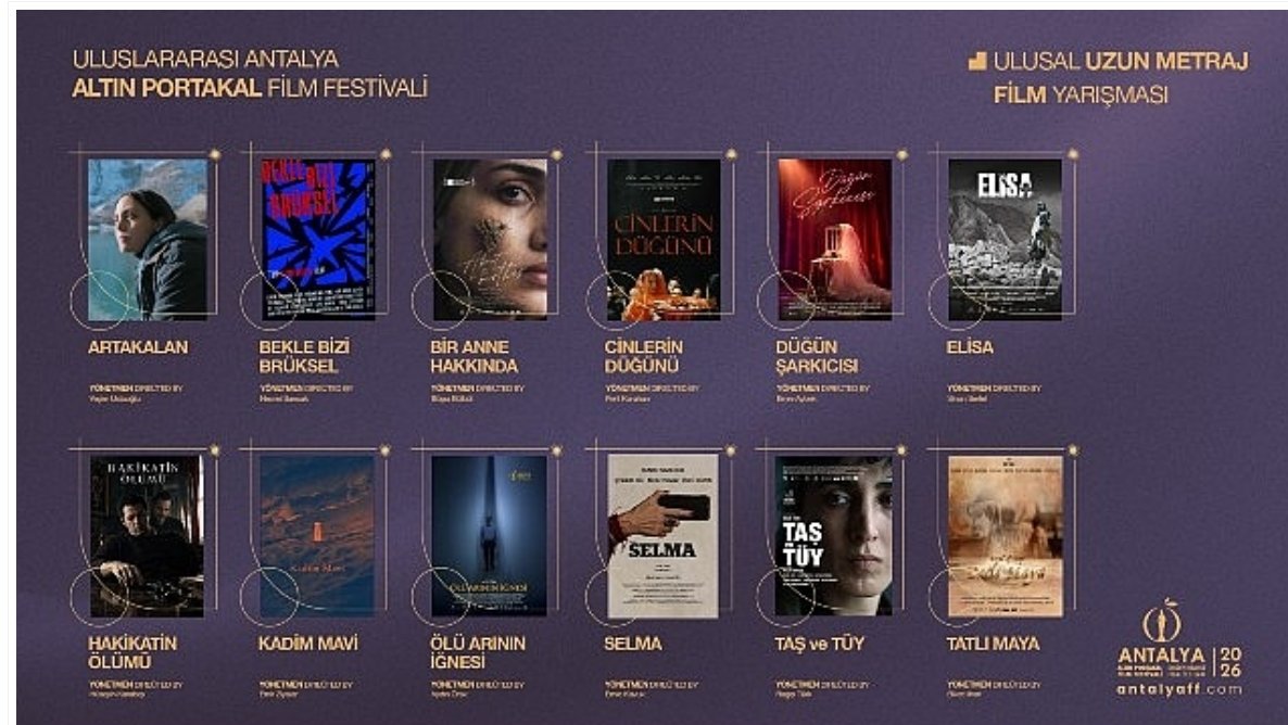 LittlMY1's tweet photo. The finalist films for the National Feature Film Competition at the Antalya Golden Orange Film Festival have been announced!
#CinlerinDüğünü #DjinnWedding #FeritKarahan #DemetÖzdemir 
https://t.co/yHeBYf6HAJ https://t.co/R9ApTM0Kna