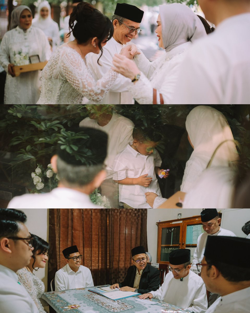 Madariyanhadi's tweet photo. Temen gue minta gue jadi wedding fotografernya, terus bilang, “Akadnya di KUA aja nih…”

Gue jawab, gas aja! Jujur belum pernah motret akad di KUA sebelumnya. Eh, ternyata dapet momen-momen yang hangat banget.

Ini beberapa hasilnya. Luv!! 🖤 https://t.co/GU2gBkyWSE