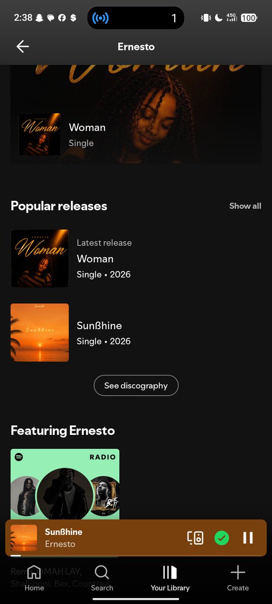 ErnestoXzu's tweet photo. CHECK THEM OUT ON SPOTIFY..... https://t.co/0WqyMeitRD
