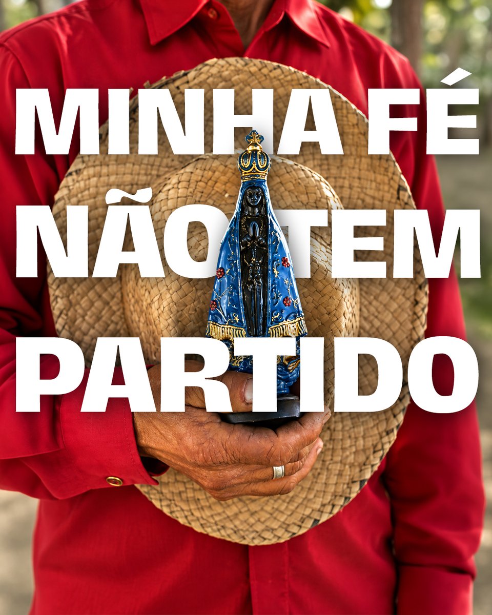 CUT_Brasil's tweet photo. O respeito a todos credos é inegociável. O desrespeito a símbolos religiosos em nome de articulações políticas é inaceitável.

A fé não tem dono nem cor partidária! ❤️

#MinhaFéNãoTemPartido #ClasseTrabalhadora #CUTBrasil https://t.co/pm5MInROab
