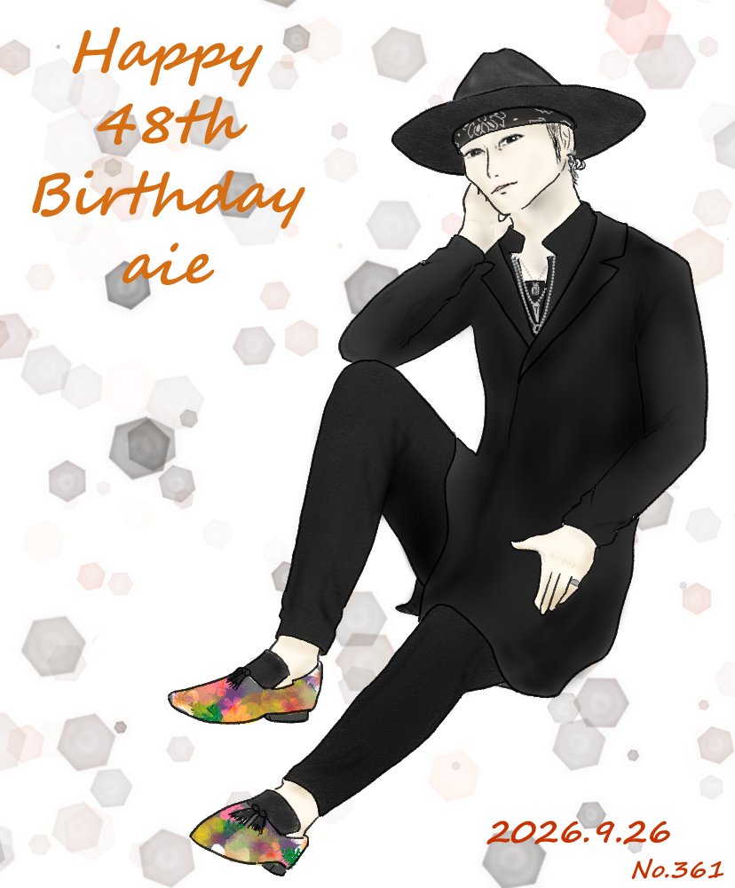 mashiro_0501's tweet photo. aieさんお誕生日おめでとうございます！
あなたは間違いなくスーパースター✨
いつまでも健康で楽しくハッピーにギターをかき鳴らしていてください🎸 https://t.co/hpVvTaKZfg