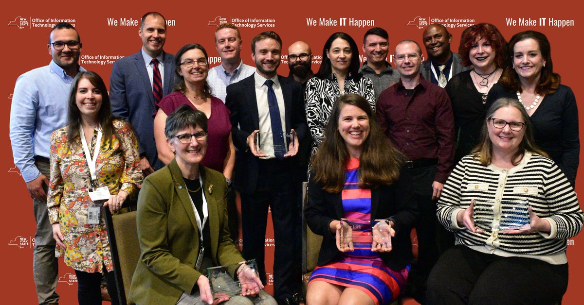 NYSITS's tweet photo. More than 800 IT and other government professionals attended the GovTech New York Digital Summit this week, and as part of this event, New York's best technology initiatives were celebrated. Congratulations to the many “Best of New York” award winners! https://t.co/wZqw0edGfW