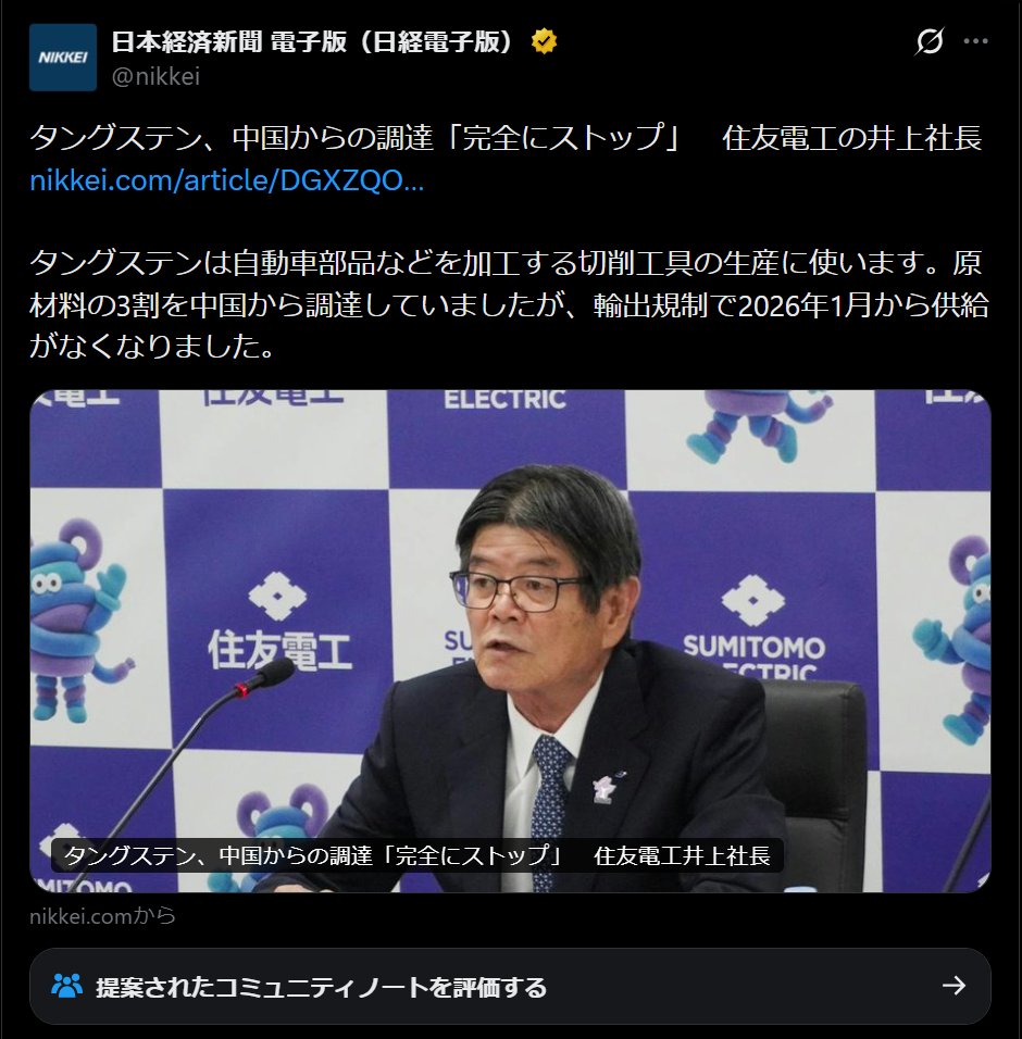 nittaryo's tweet photo. おやどうしたんですか日経新聞さん。本年度に入ってから、「見出しだけ読んだらまったく別ニュースになるレベルの見出し詐欺」がちょっと酷くないですかね?

思い返せば4月からやってましたよね。

(1)「ナフサ危機、食品企業4割すでに打撃　容器不足でプリン販売休止」
⇒見出しでは「プリン販売休止」と断定してますが、本文読んだら「プリンの販売休止を検討する企業も出てきた」です。つまり「検討する所もある」って話が見出しではどっかに消えて、「販売休止」という既定事実のように伝わってしまうケースですね。

(2)「タングステン、中国からの調達『完全にストップ』」
⇒これは私も当時批判しました。見出しだけだと「供給そのものが途絶してヤバい」みたいな危機感を煽られますが、本文を読むと「全体の約3割を占める中国からの調達は止まったものの、米国からの代替調達とリサイクルで必要量を確保できている」って話でした。これは危機的部分だけを最大化した切り取り型の詐欺見出しですね。

(3)「文科省、優秀な博士学生に年500万円」
⇒見出しだけなら、「文科省が博士学生一人ひとりに年間500万円を直接支給する」って読めますよね。ところが本文は「大学が国から獲得した研究費の一部を人件費に充てることを促し、優秀な博士学生が年500万円程度の収入を得られる環境をつくる」っていう仕組みの話でした。これは肝心な主語を明確にせずに、見出しだけをセンセーショナルに見せる主体省略型ですね。

そしてまた新作が出てきましたよ。

(4)「万博跡地開発、応募ゼロ『シャレにならん』」←New!!
⇒見出しだけ読めば、夢洲の万博跡地開発そのものに民間企業が全然寄りつかなかったみたいに読み取れますよね。でも実際に応募ゼロだったのは、万博跡地のうち大阪ヘルスケアパビリオン跡地の約1.5haだけ。メインの夢洲第2期区域は約42haあって現在公募中、すでに民間からの提案もなされてます。つまり「一部の個別案件で応募ゼロ」って話を、あたかも「万博跡地開発が応募ゼロ」かのように見せる、主語拡大型ですね。

もちろん新聞の見出しには字数制約がありますから、重要部分でも短く要約する必要があるのも仕方ないと思いますよ。でも、限定条件を伏せたり、あえて主語を大きくしたり、「検討中」を「確定」にしたり、ポジティブ情報を消して危機だけを切り出したりした結果、見出しの印象と本文を最後まで読んだときの理解がまったく別物になるなら、それはもう「要約」の域をとうに逸脱してるんですよ。

しかも天下の日経新聞さんですからね。投資家も経営者も行政関係者も読む、日本を代表する経済紙ともあろう存在が、刺激の強い詐欺見出しでPVを競うような雑多メディアに成り下がっていいのかって話です。

「本文を最後まで読めば事情が分かるけど、見出しだけならまるで別のニュースに見える」なんて、報道として一番やっちゃダメなやつじゃないですか。「本文にはちゃんと書いてあるだろ?」で済ませるなら、見出しは何のためにあるんでしょうね。

日本を代表する経済紙としての矜持がまだ少しでも残ってるなら、不安を商品化することなく、刺激の強さじゃなくって情報の精度で勝負してほしいものです。
