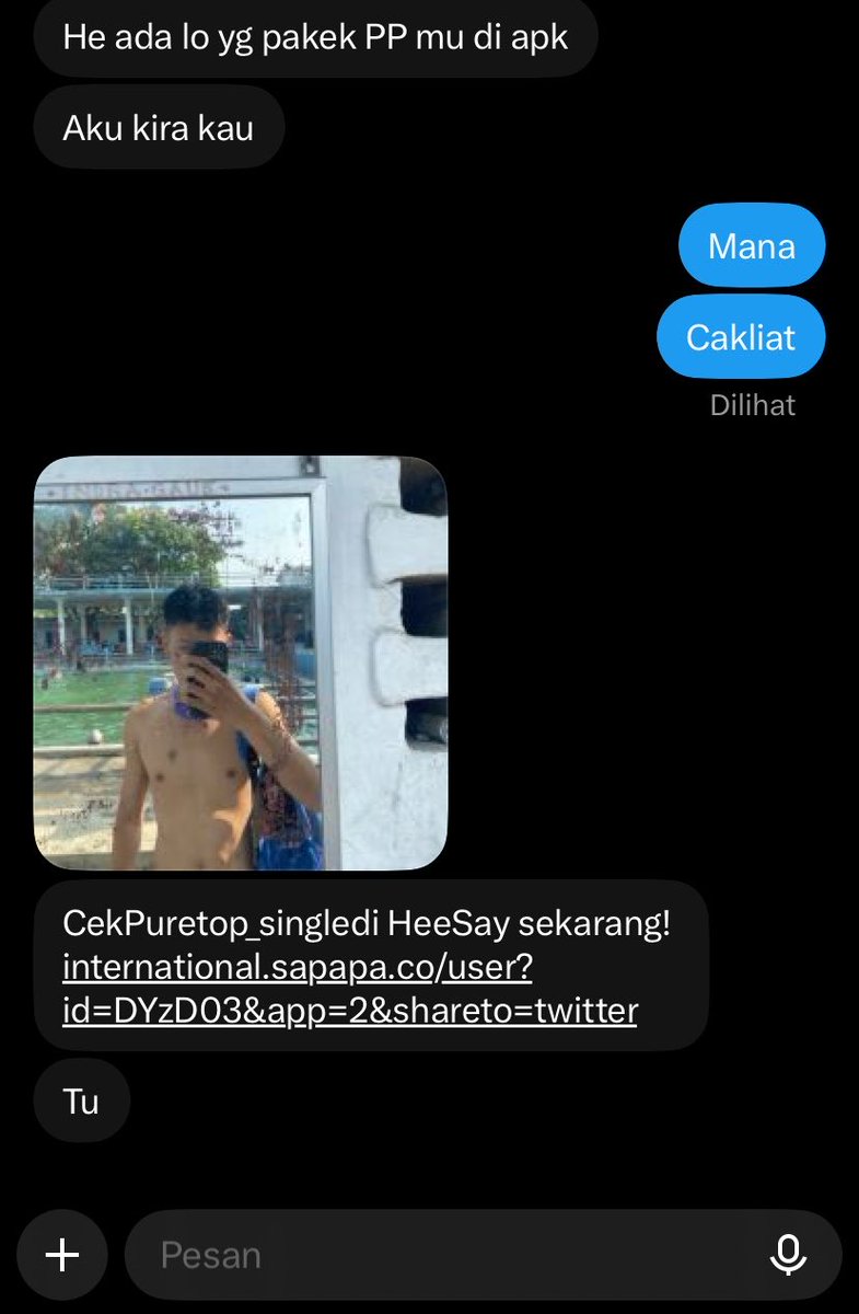 Raplirapliii's tweet photo. Gaes aku ga main apk cuma X ya gada yg lain , kok bisa ada org pake pp ku  jahat bgt sumpah 😌😌 kalau jumpa pp ku laporin aja, seenaknya pake muka org hadehhh https://t.co/kQAx9sc2wB