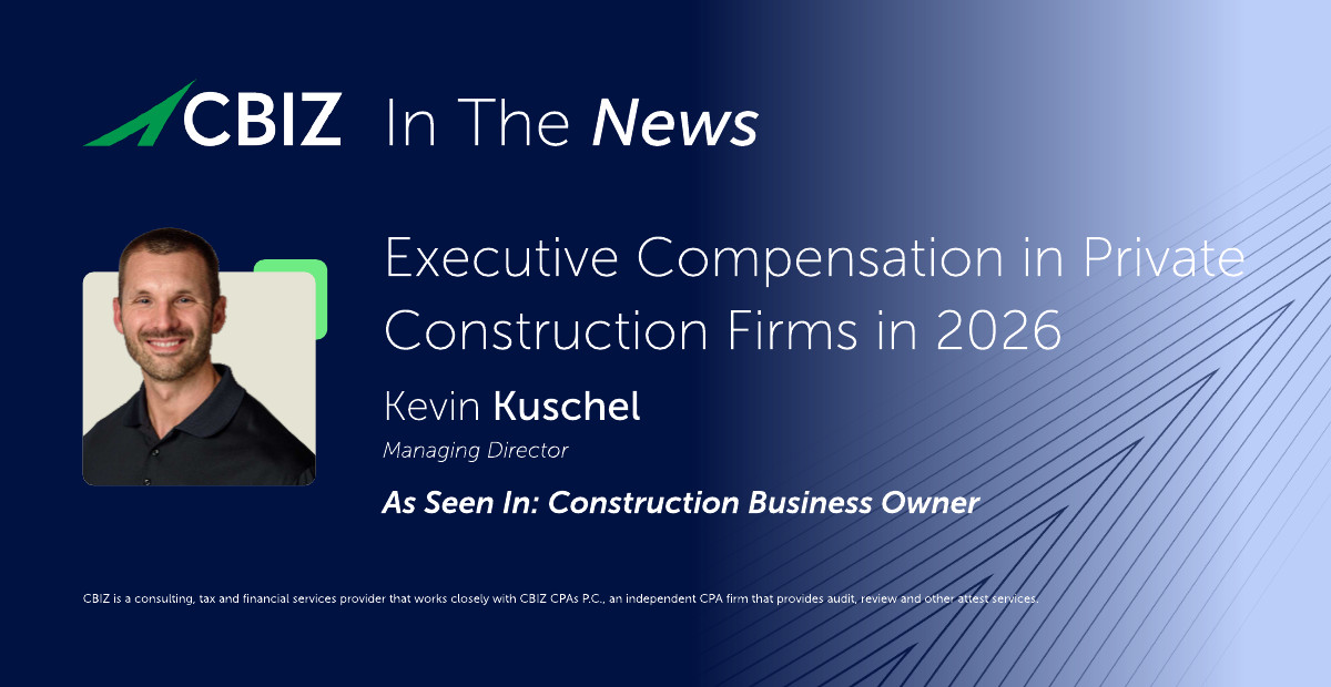 cbz's tweet photo. How are private construction firms structuring executive compensation in 2026? In @CBOMagazine, Kevin Kuschel examines the trends influencing leadership pay, retention, and long-term business strategy.

Read the full article: https://t.co/GruVTWyu6b

#ConstructionIndustry https://t.co/TMRFf46M1E