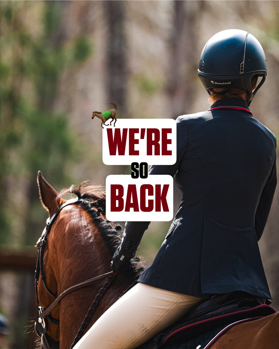 GamecocksOnline's tweet photo. The #1 team in the nation is back in the saddle this weekend 🤠 https://t.co/xQ13Ey3hea