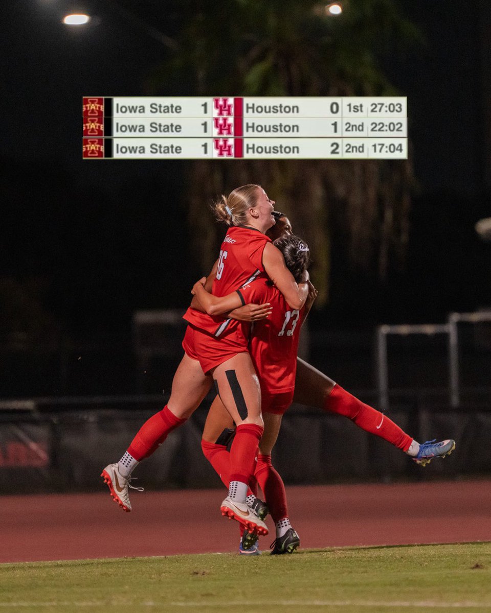 UHCougarSoccer's tweet photo. was quite the series of events https://t.co/rgUlBXJ2ig