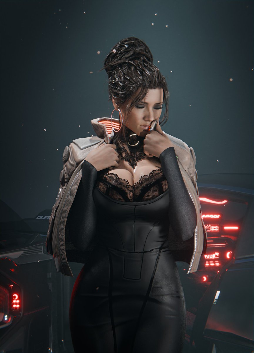 GS_Ragnarokkr's tweet photo. #Cyberpunk2077 #PanamPalmer #R34     

model by @Rigid3d https://t.co/4Nqboguxoc