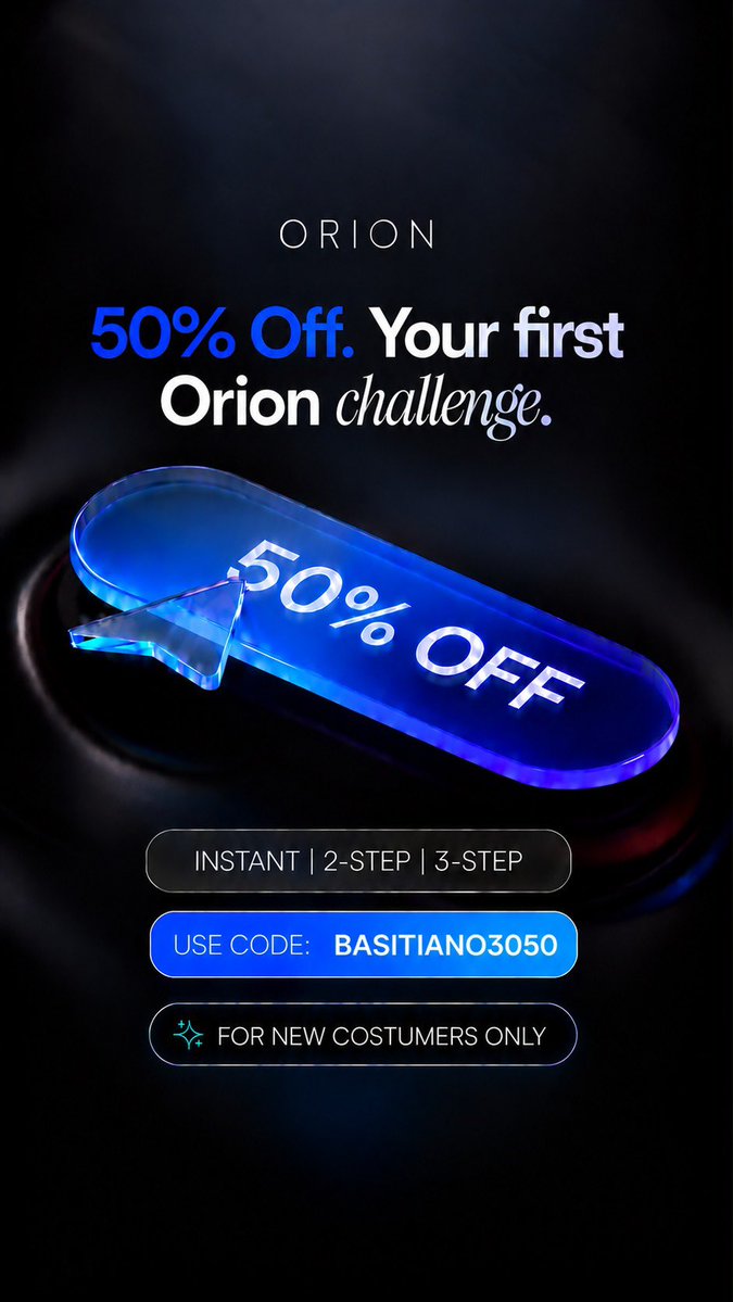 Basitiano1's tweet photo. 🚨 WE’RE GIVING AWAY 5 × $10,000 FUNDED ACCOUNTS! 🚨
This one is BIG! 🔥
Together with Orion Funded

🔹follow @Basitiano1   
@Orionfundedcom @OrionAffiliates

🔹 join TG https://t.co/Ewbi2X6Bqb

🔹 Also follow @Brinceofcrypto @Laja_Currency @Dan_BabaFX @Mrlotsize @pipmafia 

🔹like follow and retweet 

Winners in 3 days 🥳