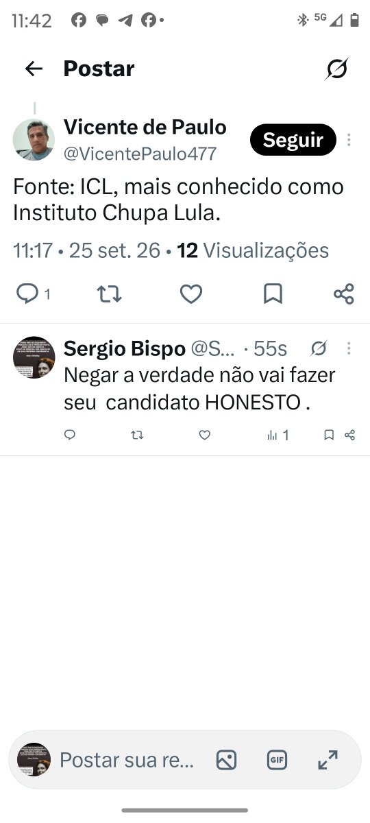 SergioBisp33106's tweet photo. @VicentePaulo477 @NatanaelMexb Aqui você 🫵 negou a fonte .A verdade apareceu .  Pessoas iguais você 🫵 não têm MORAL nenhum dê criticar alguém . Concorda ? https://t.co/QzTobwrB1o